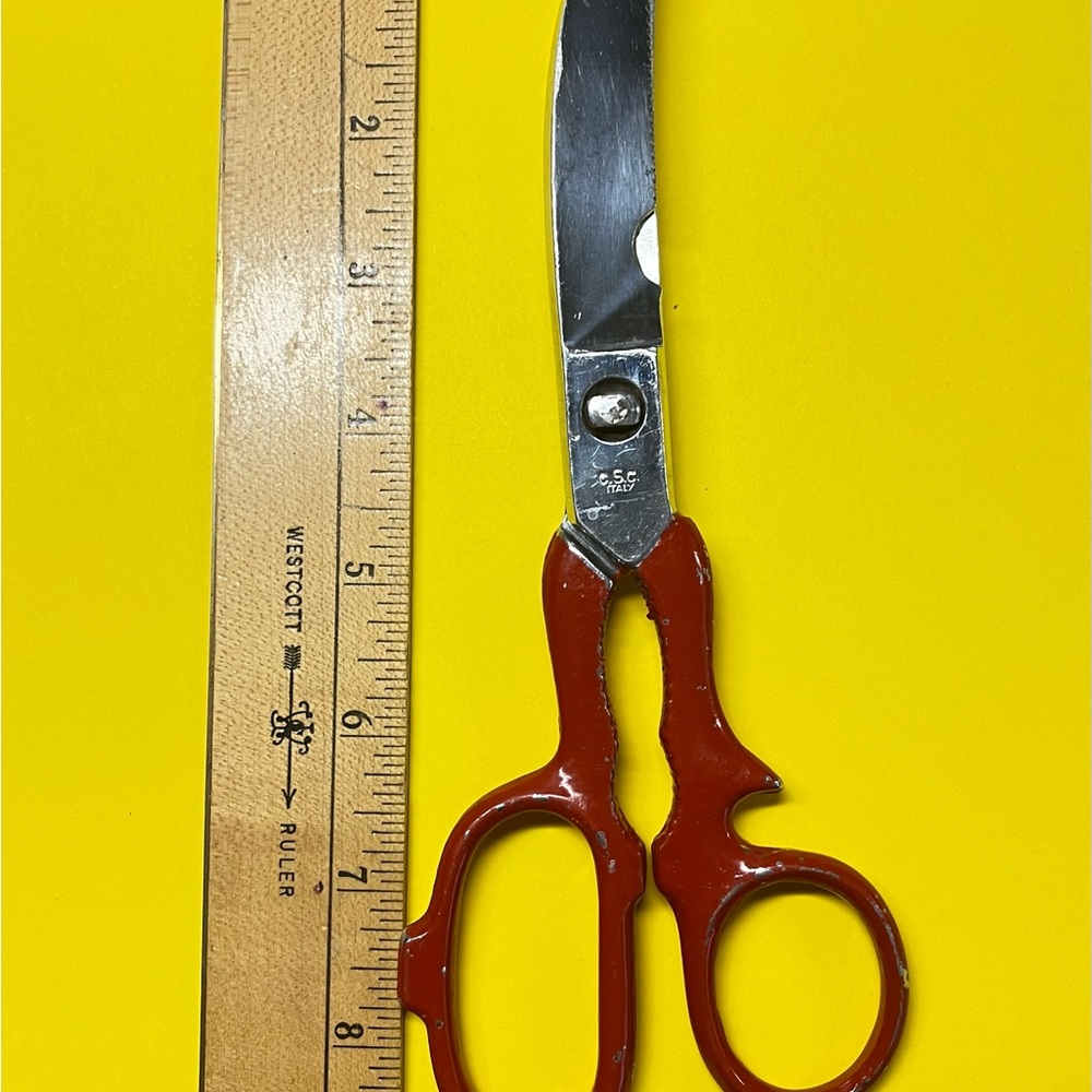 CSC Red Handled kitchen shears - Picture 5 of 6